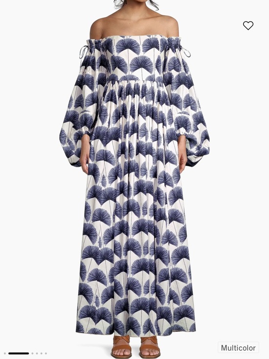 Agua by Agua Bendita Dresses & Skirts - Agua by Agua Bendita Blue Alheli Mangle Noche Dress - Extra Large
